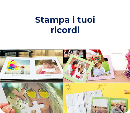 Stampa i tuoi ricordi